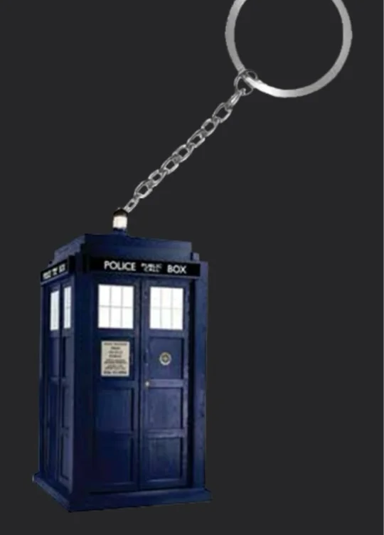 Doctor Who - TARDIS Die-Cast Keychain