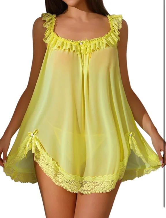 Ruffle Lingerie Set