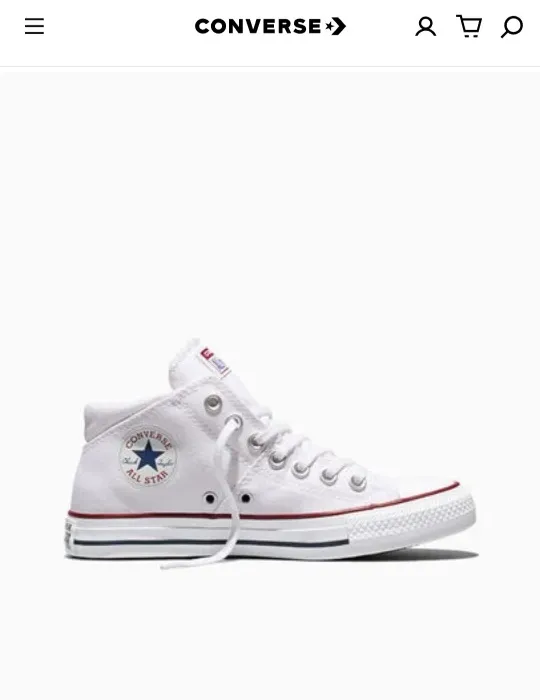 Converse Madison mid- White 