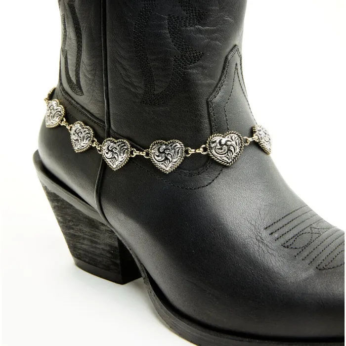 Shyanne Women's Heart Chain Boot Bracelet