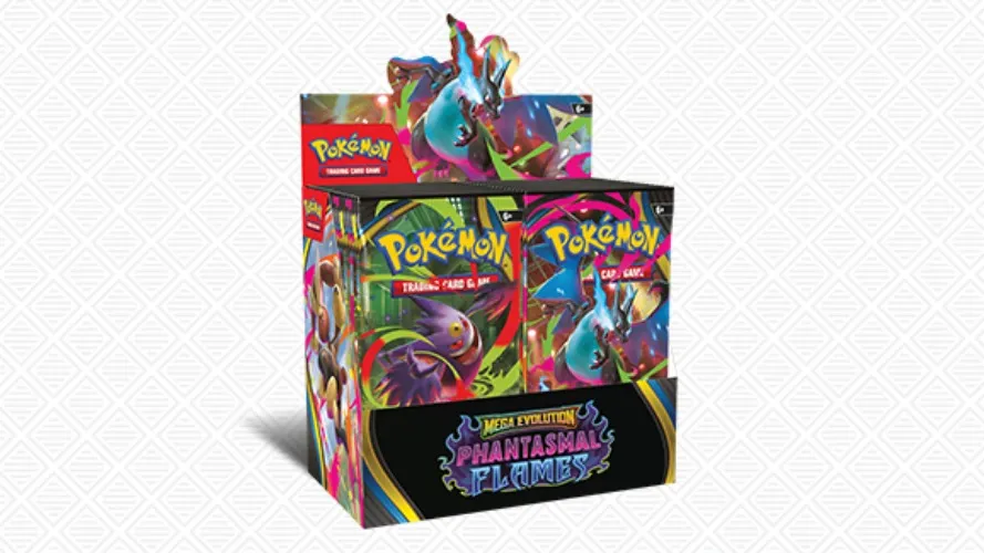 Pokemon TCG: Mega Evolutions Phantasmal Flames Booster Display Box