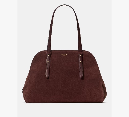 Maise Suede Carryall Bag