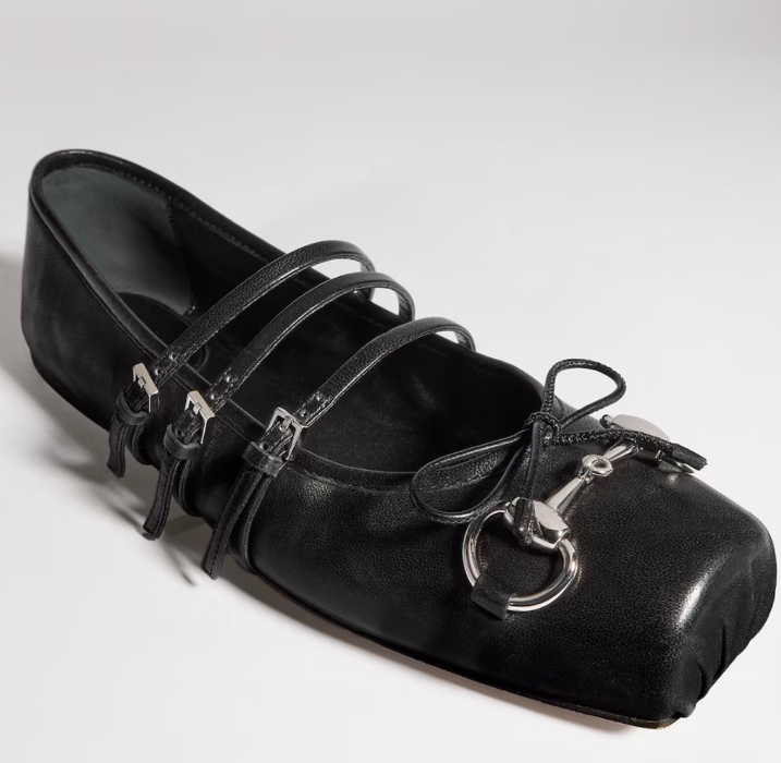 Gucci - Horsebit Flats 