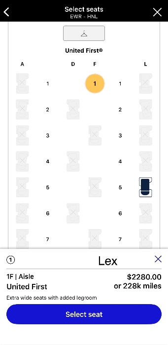 FIRST CLASS TICKET