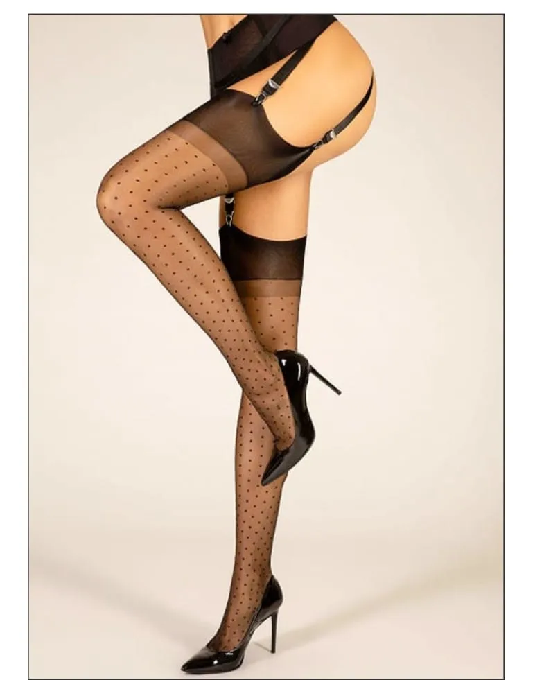 Cervin Tentation Fully Fashioned Seamed Stockings | UK Tights