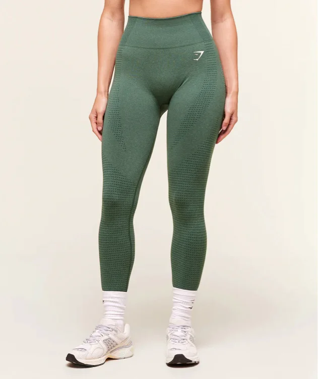 Gymshark Vital Leggings - Dark Green Marl