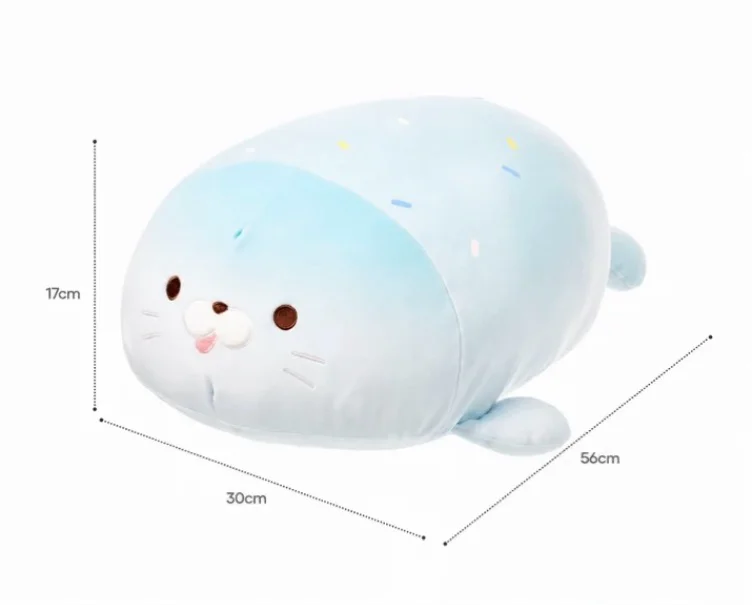 Bloop the Chubby Seal Pillow