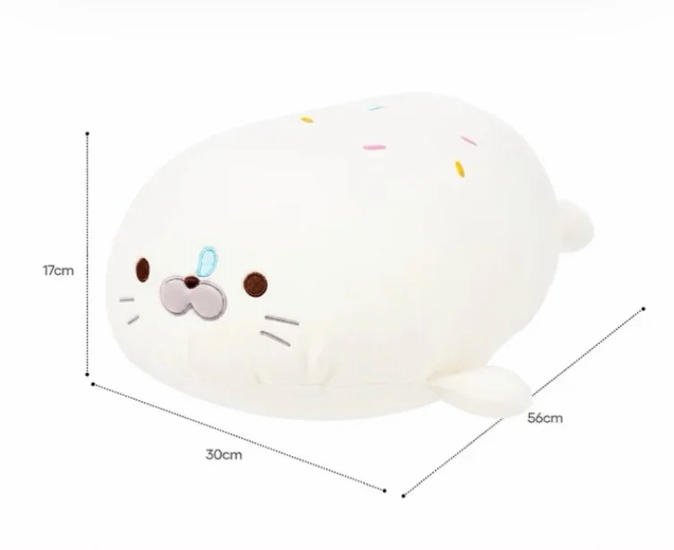 Bloop the Chubby Seal Pillow
