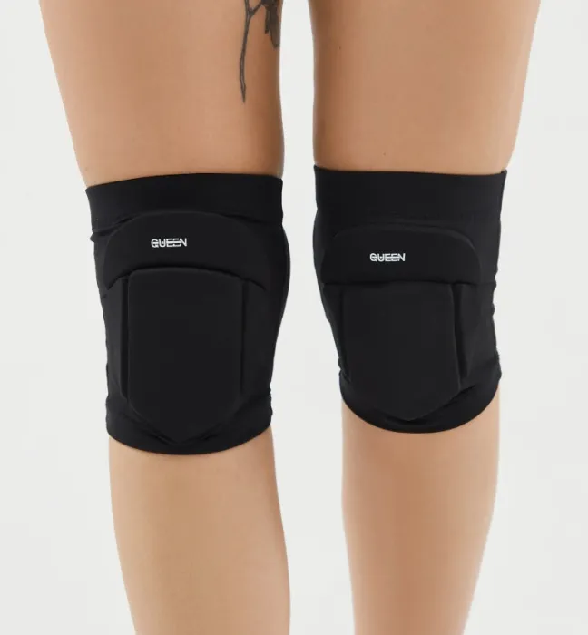 Knee Pads – PRO 5 SOFT TOUCH – Black | Queen Wear