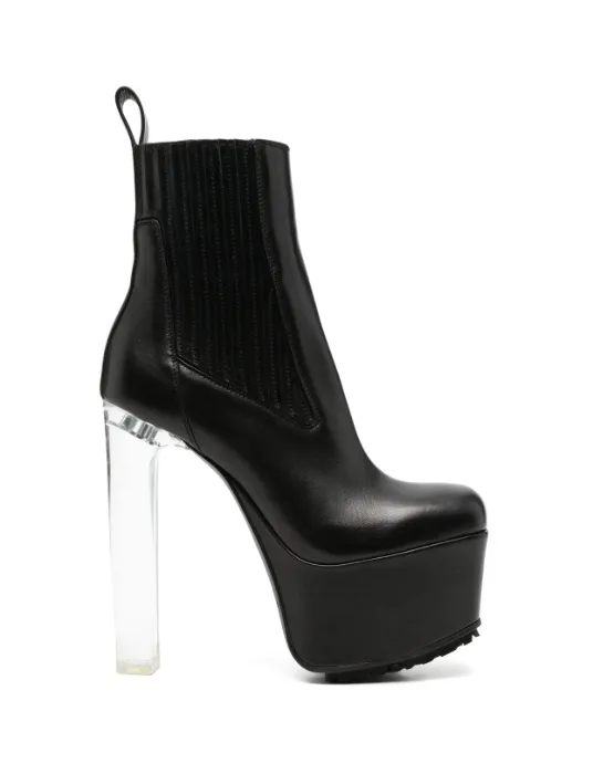 Rick Owens Platform Ankle Boots