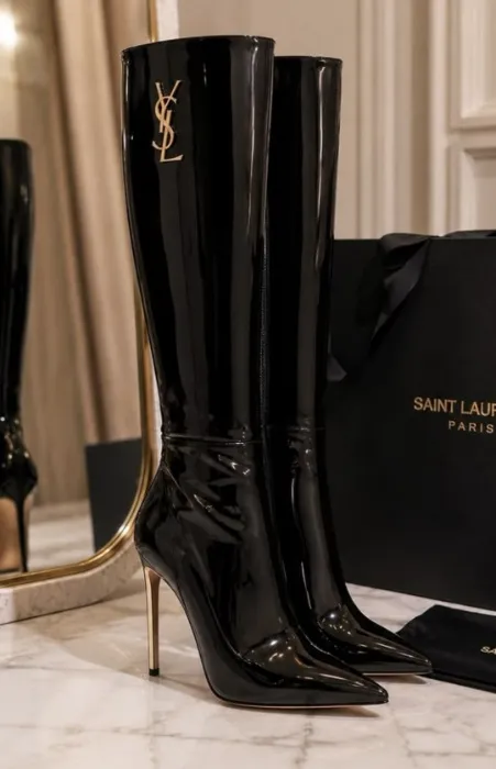Black boots