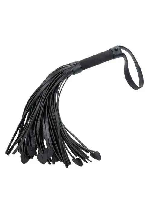 Heart Throb Flogger - Black