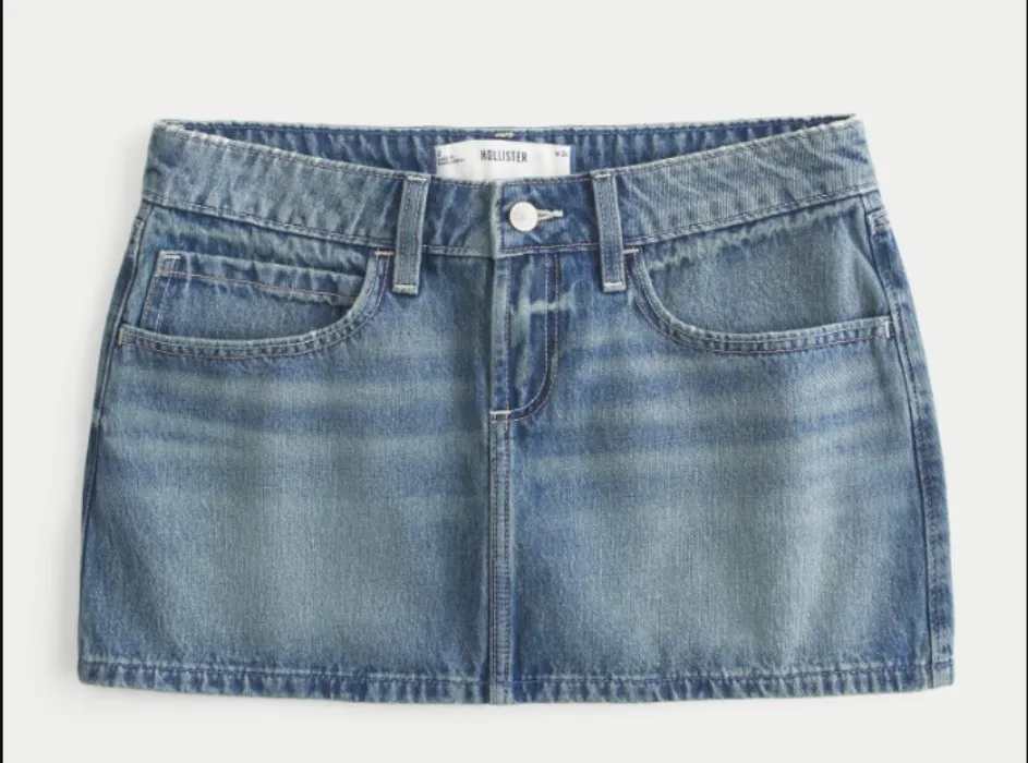 Blue Jean Skirt