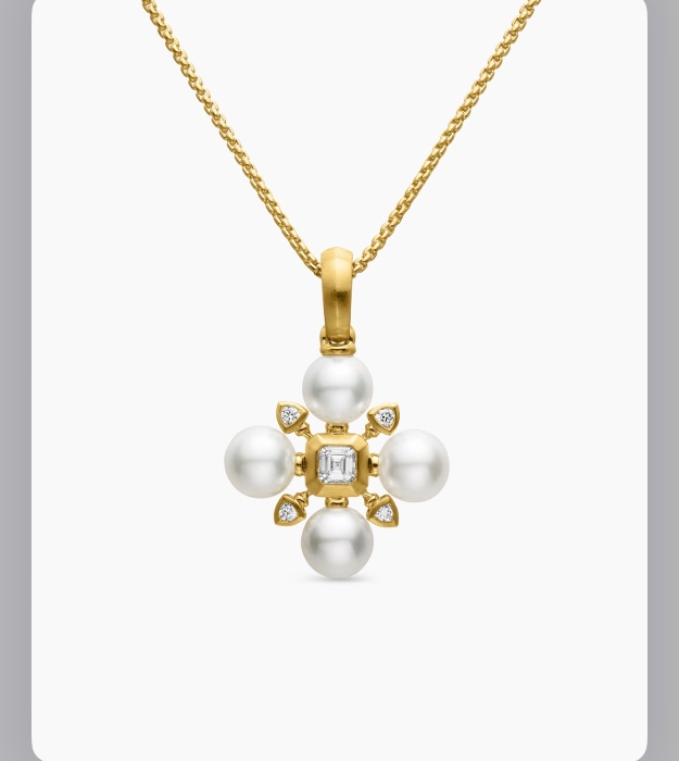 Mother of pearl necklace🥰