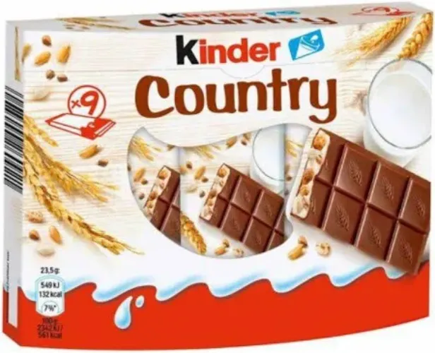 Kinder Country 9x!!!