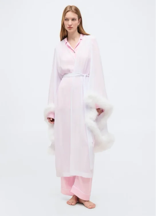 Sleeper afrodita feather gown 