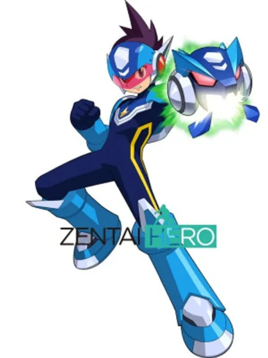 New Megaman Star Force Blue Zentai Cosplay Costume [21052712] - $55.99 - Superhero costumes online store | cosplay zentai costume ideas for party - A popular superhero cosplay costume online store