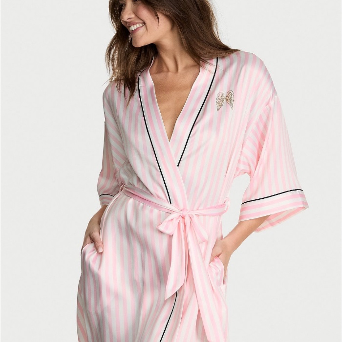 VS Signature Satin Robe