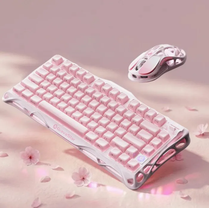 GravaStar Pro Gaming Set - Sakura Pink