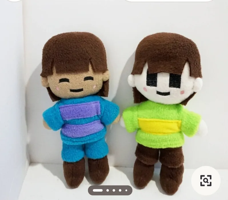 chara/frisk plushies :3