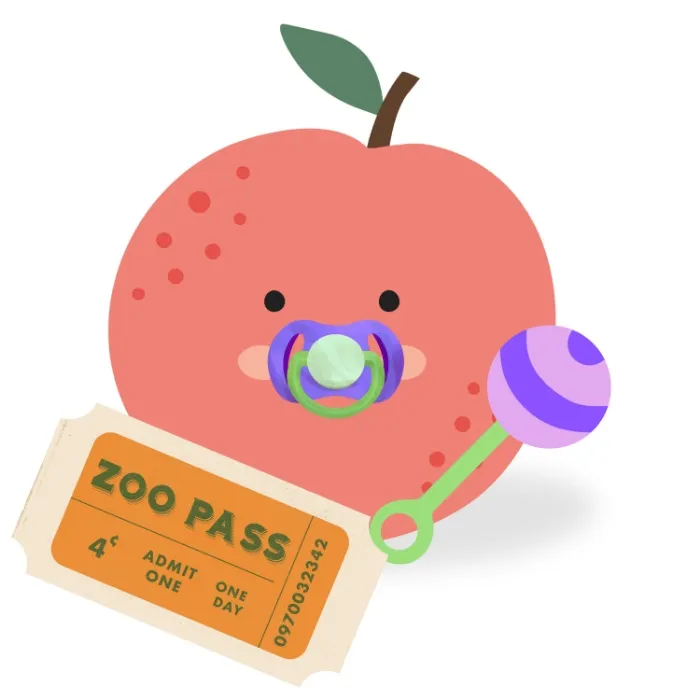 BB Fruit Growth & Skills | Year long zoo membership