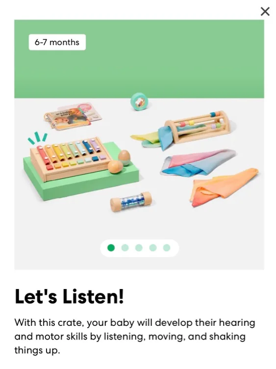 BB Fruit Growth & Skills | Developmental Toy Subscription Box