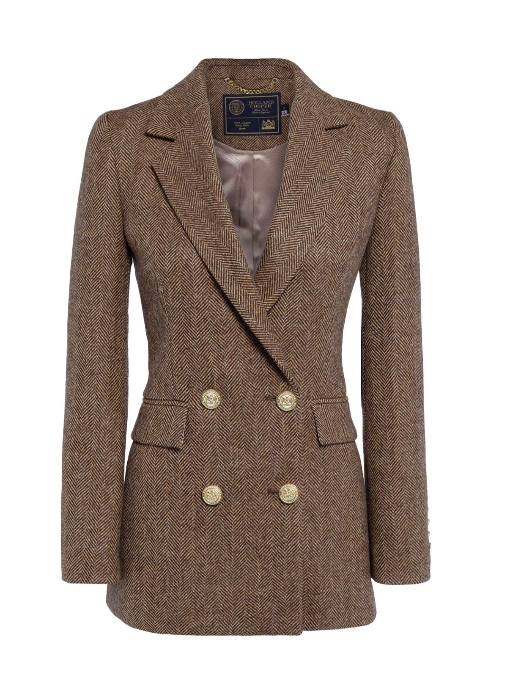 Holland Cooper Double Breasted Blazer