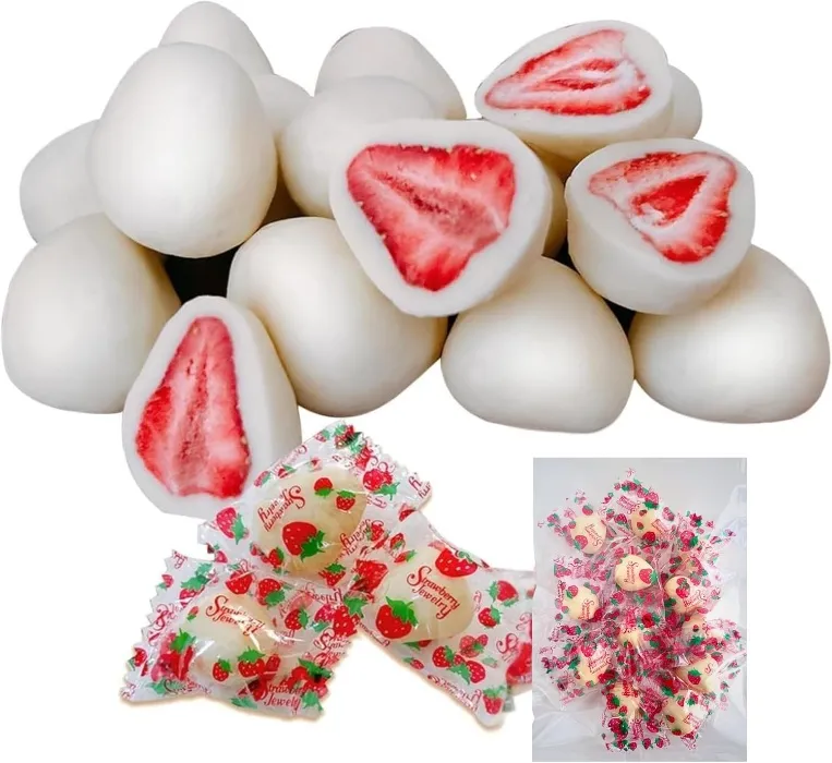 Whole Strawberry, White Chocolate