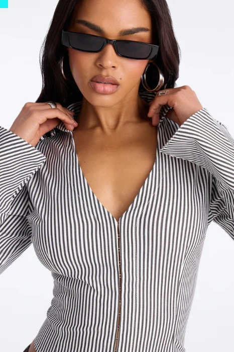Bet On Me Bell Sleeve Stripe Top 