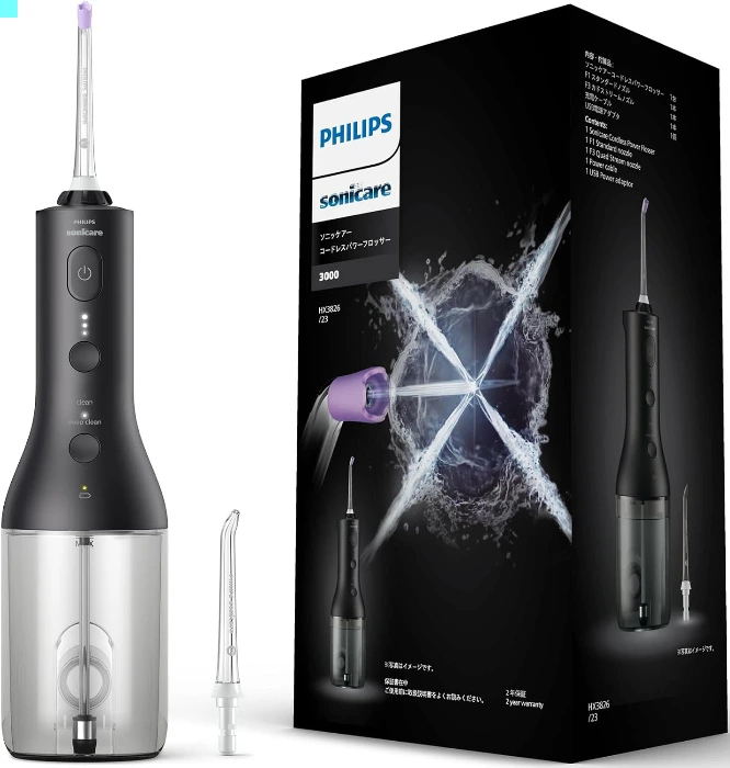 Philips Jet Washer Sonicare Cordless Power Flosser 3000 