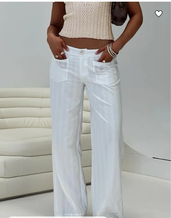 White pants