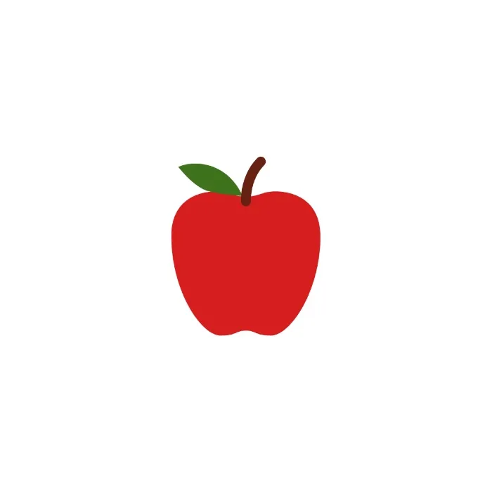 An apple