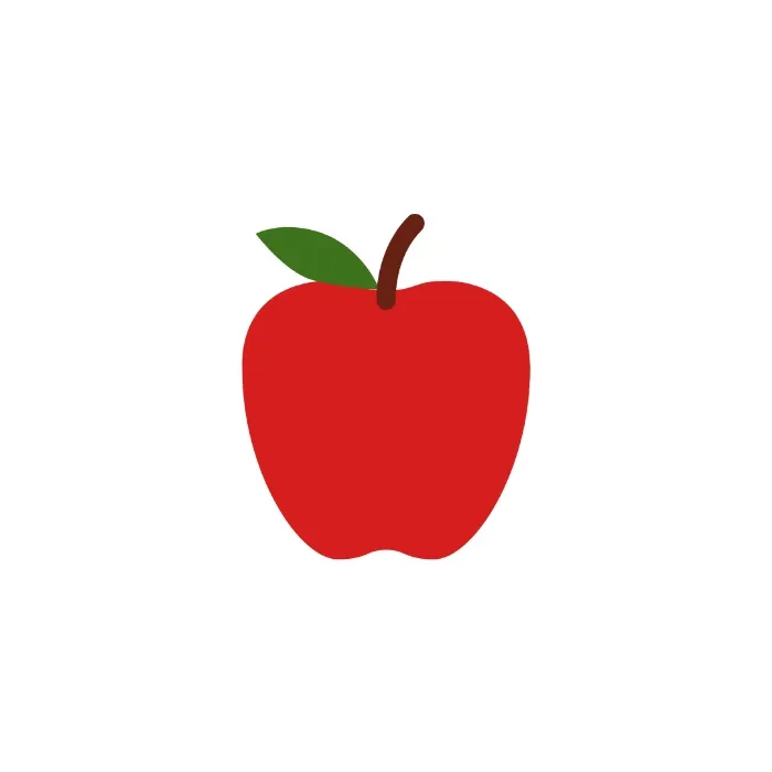 An apple