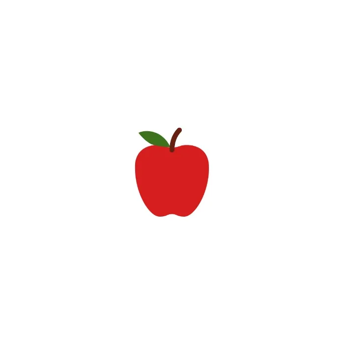 An apple 