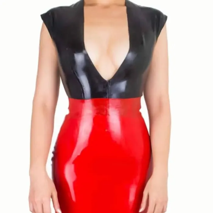 Latex dress