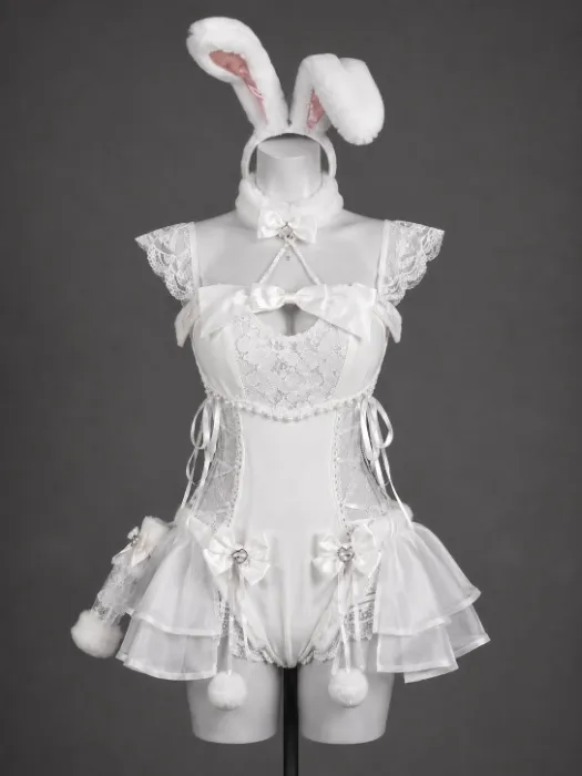 ♥ Cute Bunny Lace Outfit ♥