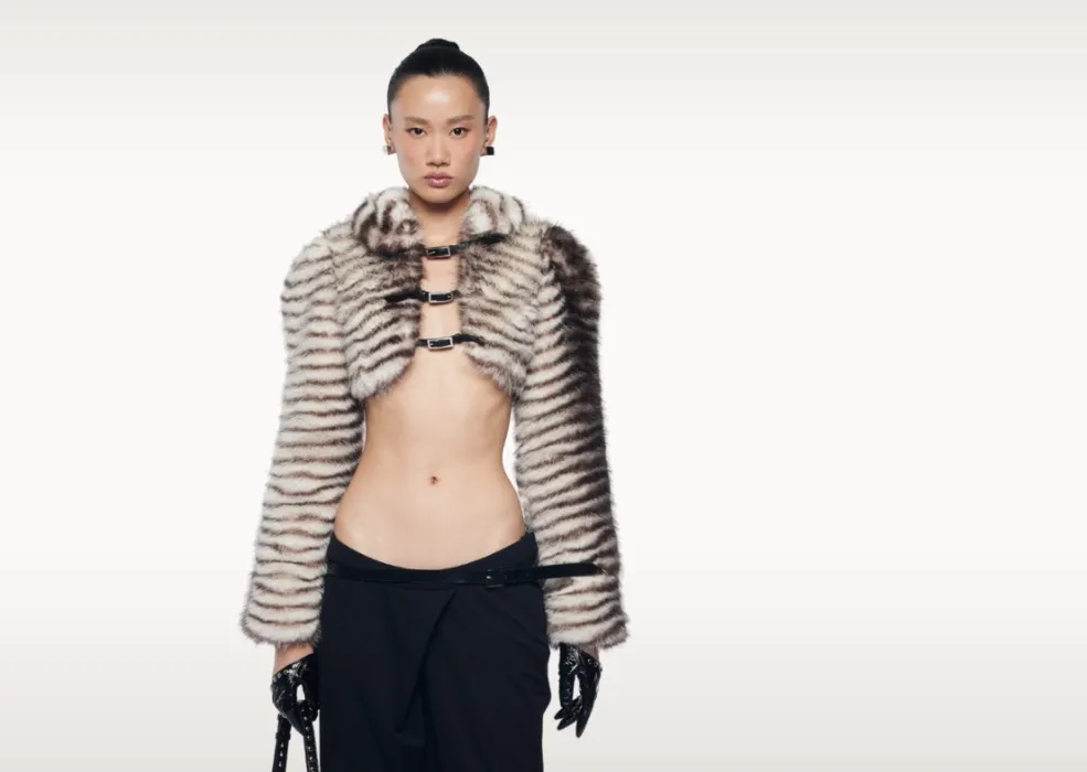 Grace Long sleeve Crop Jacket — Fancì Club