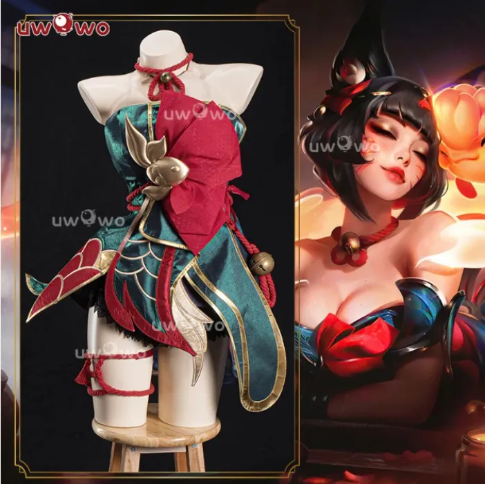 Spirit blossom spring FULL COSTUME (with wig, ears, costume)