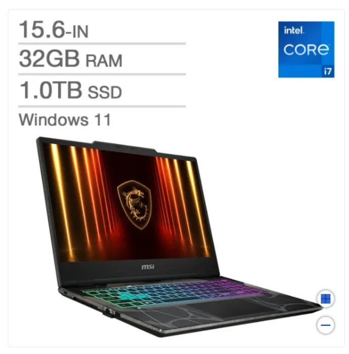  MSI Cyborg 15 15.6-in Gaming Laptop