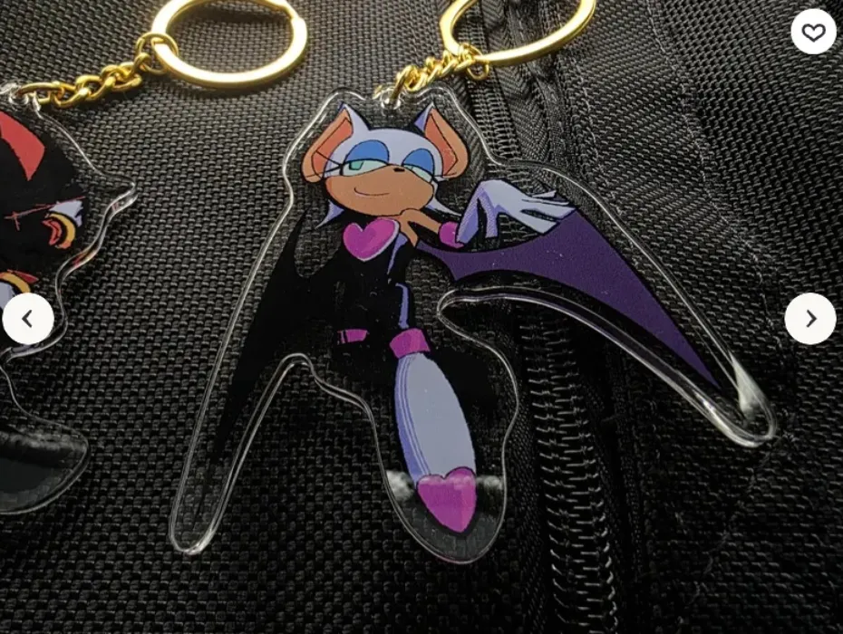 Rouge Keychain from Etsy <3