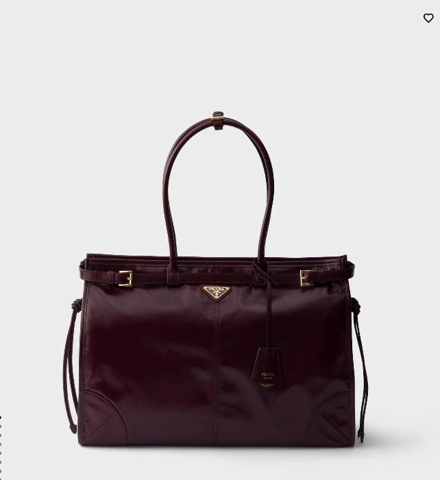 Prada Bonnie large leather bag (3950)