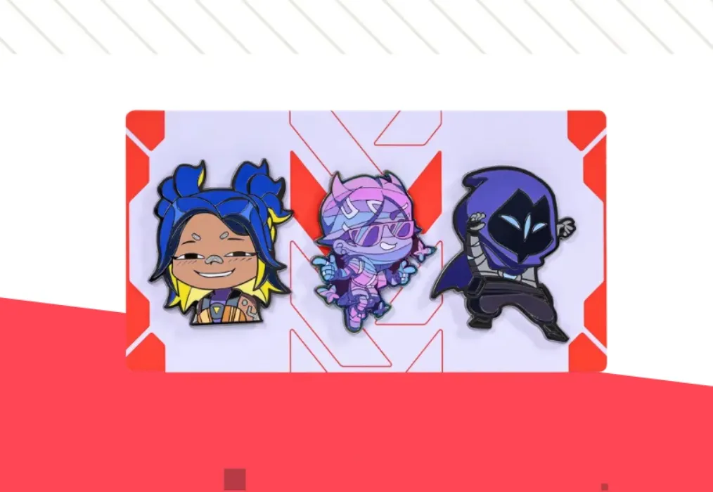 VALORANTᵀᴹ Smoke and Slide Pin Set | Riot Games Store