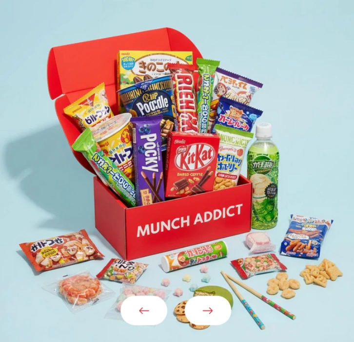 Munch Addict Japanese Monthly Subscription Box