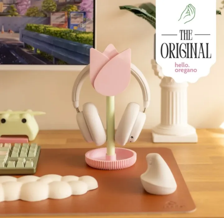 tulip headphone stand from etsy