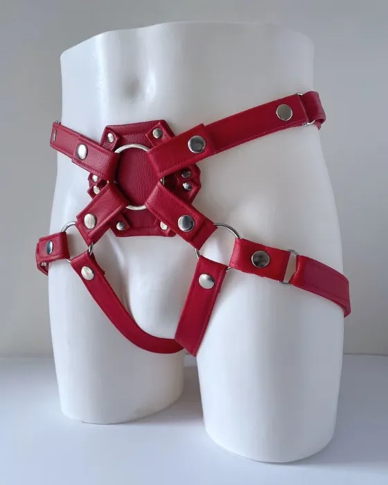 Custom Chastity Cage Strap-on Harness