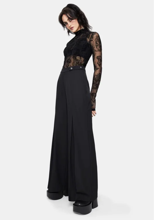 Iris Celestial Side Button Tailored Trousers