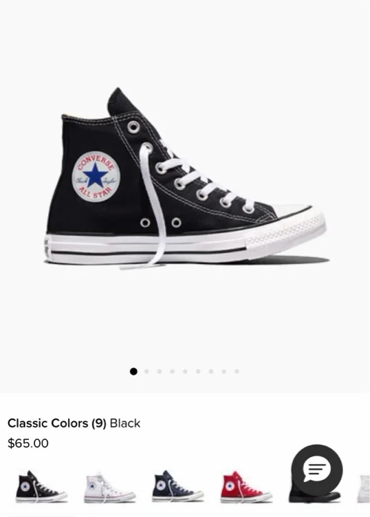 Chuck Taylor All Star Black High Top Shoe