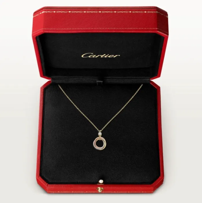 Cartier Trinity Pendant, 1 Diamond
