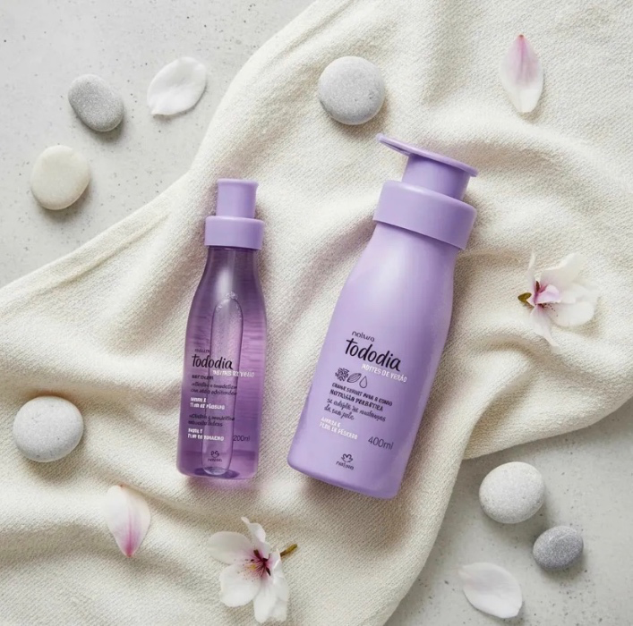 Kit Natura Tododia Mora y Flor de Durazno con Hidratante y Body Splash