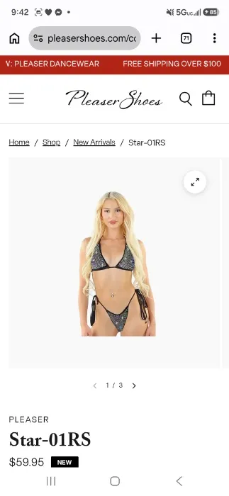 Rhinestone Bikini